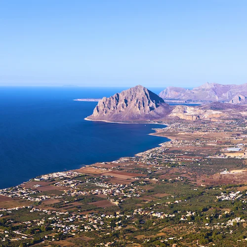 Zitronenplantage in Sizilien